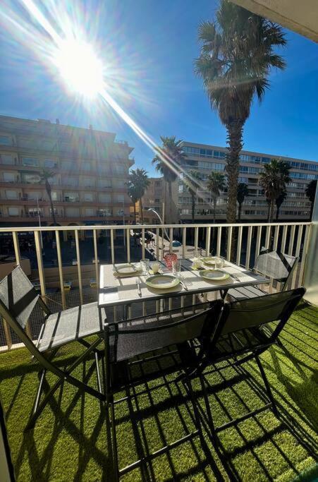 Appartement 20 Mts Plage, Pl Mediterranee, Vue Mer Parking Canet-en-Roussillon Εξωτερικό φωτογραφία
