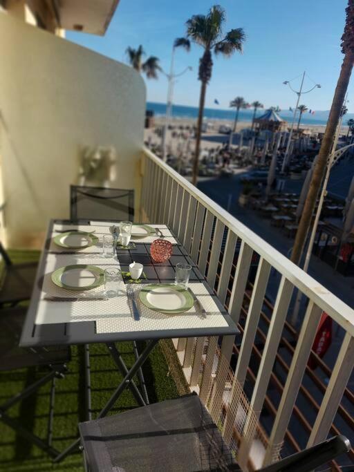 Appartement 20 Mts Plage, Pl Mediterranee, Vue Mer Parking Canet-en-Roussillon Εξωτερικό φωτογραφία