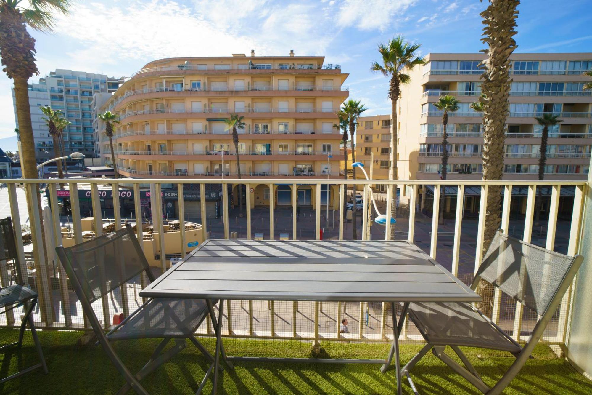 Appartement 20 Mts Plage, Pl Mediterranee, Vue Mer Parking Canet-en-Roussillon Εξωτερικό φωτογραφία
